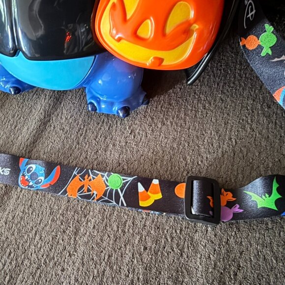 NEW Disney Parks Halloween Vampire Stitch Popcorn Bucket & Donald Duck Sipper - Picture 4 of 16